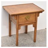 BAKER Asian Chinese Altar Coffer Style End Table