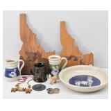 IDAHO Llama Lovers Lot: Idaho Wood Cutouts,