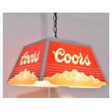 1985 Coors Beer Hanging Light