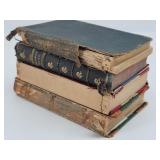 (4) Antique Books: Pompeii, Vanity Fair, more