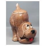 McCoy Pottery Thinking Dog Puppy Cookie Jar, #0272