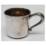 WEB Sterling Silver "ROB" Baby Cup 40.9g