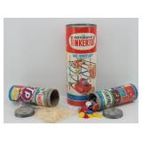 Tinkertoys in 3 Tubes