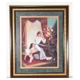 MOTHER MAY I PLAY Framed Print by Fran Di Giacomo