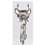 Wallace Baroque Silverplate Sugar Bowl Windchime