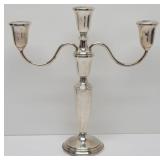 Weighted Sterling Silver Candelabra