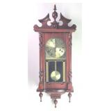 Wentworth Dark Cherry Chiming Wall Clock