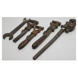 Antique Monkey Wrenches Stillson, Walworth