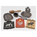 Cast Iron Ornate Soap Dish, Collectible Wall ...