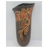 Roseville Rosecraft Panel Wall Pocket
