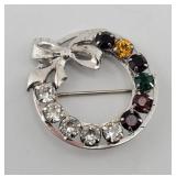 Sterling & Rhinestone Birthstone Mother