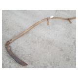 Antique Wooden Scythe