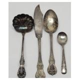 (4) Sterling Silver Flatware Pieces 104.4g