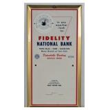 Fidelity Bank TF, ID Themometer Calendar Holder