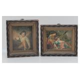 (2) Small RAEBURN & BOUCHER Classic Art Prints