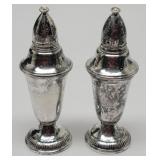 Weighted Sterling Silver Salt & Pepper Shakers