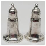 Empire Weighted Sterling Salt & Pepper Shakers