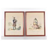 Pair of Antique Scottish Prints