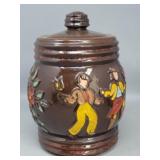 Red Wing Pottery Folk Dancers Cookie Jar