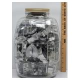 Vintage Cookie Cutter Collection in Antique Jar