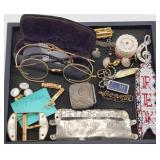 Vintage Collection: Eyeglasses, Harmonica ...