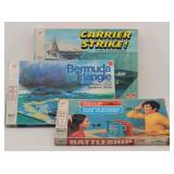 (3) 1967-1977 Strategy Games: Carrier Strike!, ...