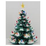 Collectible 16" Ceramic Christmas Tree w/ Star