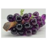 Mid Century Purple Lucite Grape Cluster