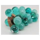 Mid Century Aqua  Lucite Grape Cluster