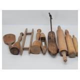 Primitive Kitchen Wood Decor: Rolling Pins...