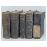 (5) Antique Medical Books