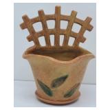 Weller Trellis Planter w/ Green Leaf Accent ...