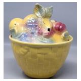 Vintage Shawnee Fruit Basket Cookie Jar  USA