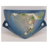 Roseville Persian Blue Snowberry Wall Pocket