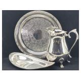 Leonard Silver Plate Beautiful Pitcher...