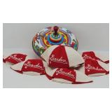 Ohio Art Spinning Top & Bearden Beanie Caps