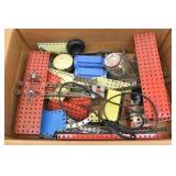 Vintage Gilbert Erector Set Pieces & Transformer