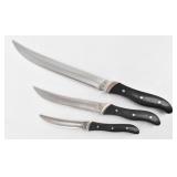 Vintage BUCK Kitchen Knife Set Royalty Line...