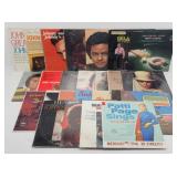 (25) Rock & Roll 33 RPM Vinyl Records