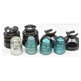 (8) Ceramic & Glass Insulators