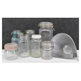 Primitive Kitchen Lot: Ovoid Teardrop Metal ...