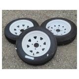 3 New Kenda 4.80-12 Trailer Tires