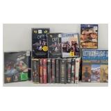 Factory Sealed Vintage Computer Games, VHS...