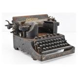 Rusty Antique EMERSON No 3 Typewriter