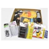 LED Lights, Pry Tool, Soap Stone, Small Casters &