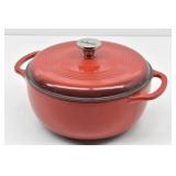 Lodge 6 Qt. Enameled Cast Iron Dutch Oven