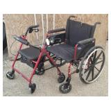 Wheel Chair, Walker & Crutches