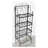 Four Shelf Metal Plant Rack