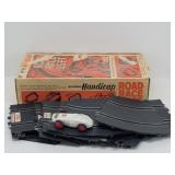 Eldon Handicap Road Race Set w/ Box - needs parts