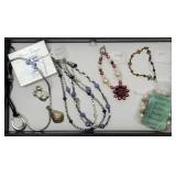 (7pc) Jewelry: Premier Designs, Monet, NRT, Other